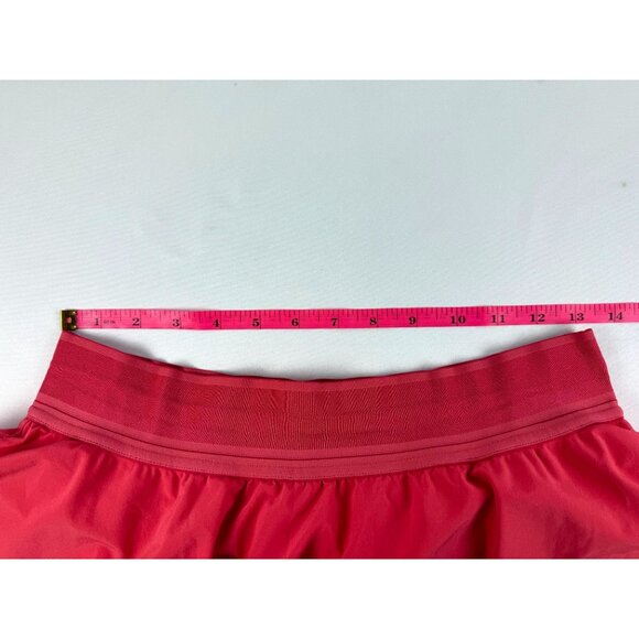 Lululemon Lightweight Red Tennis Skirt With Built-In Shorts Size 8 - Picture 7 of 7
